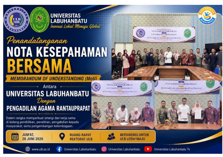 Universitas Labuhanbatu Jalin Kerjasama dengan Pengadilan Agama Rantauprapat